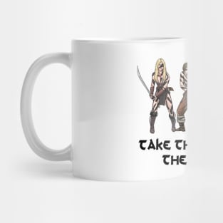 Take The World By The Throat Mug